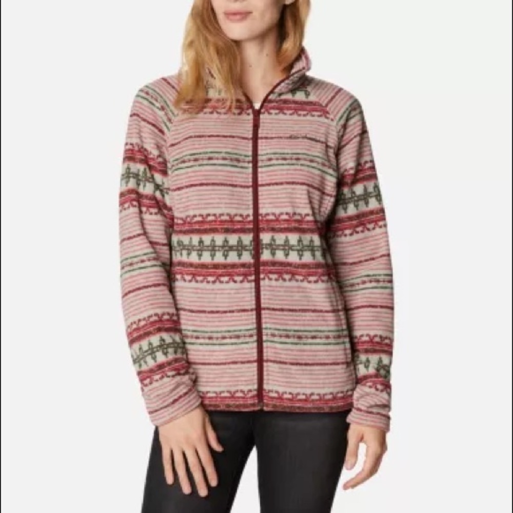 COLUMBIA Women’s Garden City Full Zip Fleece / Size L